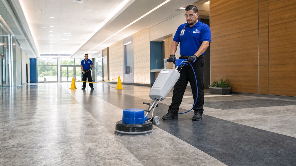 Commercial Floor Care and Maintenance: How to Extend the Life of VCT, LVT, and Hard Floors
